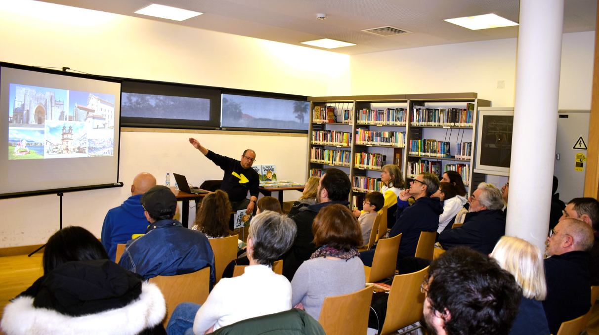 Vamos a Santiago com o escritor,  Luís Ferreira | janeiro 2026 | reportagem fotográfica 